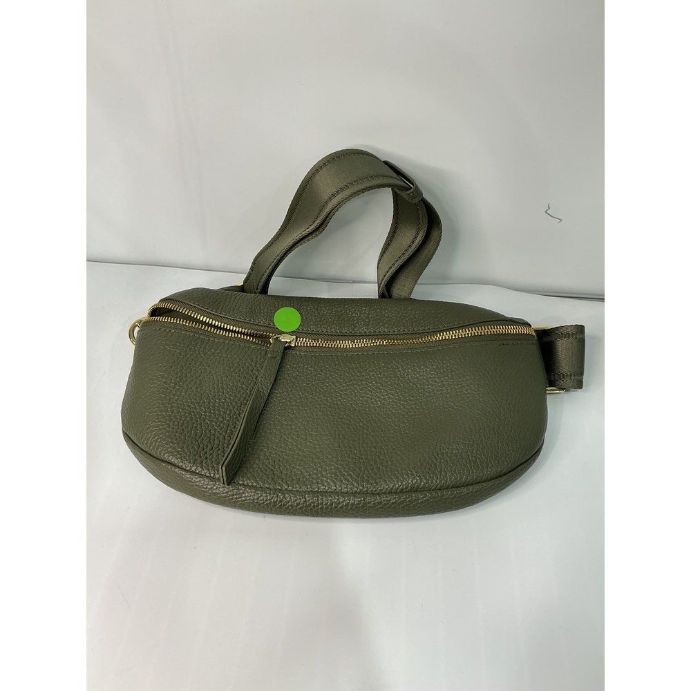 Italian Pebbled Leather Sling Bag